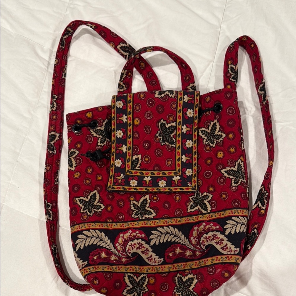 Vera Bradley drawstring backpack